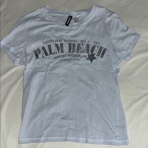 H&M Light Blue T-Shirt